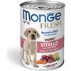 Monge cane fresh puppy junior vitello con verdure 400gr