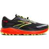 Brooks Divide 5 Nero Cherr Lime - Scarpe Trail Running Uomo EUR 41 / US 8