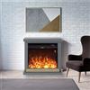 CAMINETTO ELETTRICO CON CORNICE MOD.SORANO