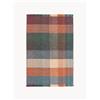 Westwing Collection Tappeto in lana a quadri con frange Bliss -