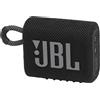 Jbl Cassa Bluetooth Altoparlante Wireless Speaker Portatile Potenza 4.2 Watt USB colore Nero - GO 3 BLK