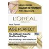 L'Oréal Paris Cura diurna rassodante, anti-invecchiamento contro le macchie dell'età, per pelli mature, con frammenti AS di collagene, esperto di collagene Age Perfect Pro, 50 ml