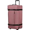 American Tourister Urban Track - Borsa da viaggio con 2 ruote, Rosa (Rosa Viola), L (78.5 cm - 116 L)