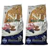 Russo Mangimi SpA Farmina® N&D Ancestral Grain Canine Lamb & Blueberry Adult Medium Maxi Set da 2 2x12000 g Pellets