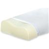 DaunenStep Cuscino anatomico Memo Anatomico 50x80 cm - standard Italia Classic - per chi dorme di schiena o di lato
