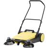 Kärcher S 6 Twin - Spazzatrice elettrica a spinta, potente, adatta a grandi superfici, ideale per casa e giardino, 1 Spazzola laterale inclusa