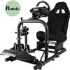Hottoby Gaming Simulator Cockpit Con Supporto Per Volante E Sedile Nero Per G29
