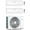 Climatizzatore Condizionatore Vaillant Dual Split Inverter serie climaVAIR PRO 7+12 con VAM1-050A2NO R-32 Wi-Fi Integrato