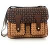 Pollini Borsa a spalla multitasche bicolor Heritage