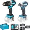 MAKITA Set Elettroutensili Makita DLX2180TJ1 18V 5Ah