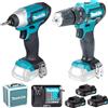 MAKITA Set Avvitatori Makita CLX228SAX2 12V 2Ah