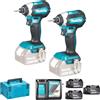 MAKITA Set Avvitatori Makita DLX2236TJ1 18V 5Ah