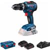BOSCH Trapano Avvitatore Bosch GSB 18V-55 4Ah ProCORE