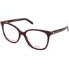 Marc Jacobs Marc 540 LHF | Occhiali da Vista Graduati | Prova Online | Unisex | Plastica | Quadrati, Cat Eye, Ovali / Ellittici | Bordeaux | Adrialenti