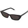 Saint Laurent SL 277 009 | Occhiali da Sole Graduati o Non Graduati | Prova Online | Plastica | Cat Eye, Ovali / Ellittici | Nero | Adrialenti