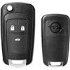 onetop1 3 pulsante pieghevole alloggiamento chiave telecomando sostituzione pieghevole guscio della portachiavi custodia a distanza per Opel Vauxhall H Insignia Vectra D Astra J Corsa E Cascade Zafira Karl