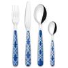 Guzzini SET 24 POSATE ''FUSION'' (Blu Mediterraneo)