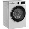 Beko - BWUS374S - Lavatrice Slim 7kg, Classe A, 1400giri, motore inverter, Display Touch, Vapore SteamCure™, cassetto detersivo autopulente, Bluetooth, Dimensioni AxLxP: 84x60x45