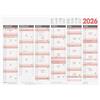 BRUNNEN Calendario 2026 | A3 orizzontale