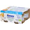 HUMANA ITALIA SpA HUMANA OMOGENIZZATO BIOLOGICO , PERA 4X100 GR