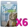 Bellavita topfresh lettiera al tofu naturale 6lt x 6 confezioni