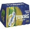 Tuborg, Cassa con 24 Bottiglie da 33cl, Birra Strong Lager, Gusto Deciso e