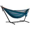 Vivere Amaca in rete con supporto (280 cm) - Blue/Orange