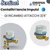 Sentinel, Contalitri lancia impulsi di ricambio per pompa dosatrice con attacchi 3/4
