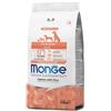 Monge Natural Superpremium Salmone e Riso Cani Adulti 2500 g Mangime