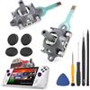 RongZy 2 Pezzi Joysticks Analogiche 3D per ASUS ROG Ally RC71L Joystick Di Ricambio Thumb Stick per GPD WIN3 Portatile Windows 10 Modulo RKJX21224001 Joystick Accessori con Copertura Thumbstick Strumenti