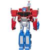 Transformers - EarthSpark, action figure di Optimus Prime Spin Changer da 20 cm con action figure di Robby Malto da 5 cm, dai 6 anni in su