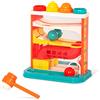 B. toys - Palla stramba - Rosso - Giocattolo Che batte - 4 Palline Colorate e Martello - Pound & Play - Giocattolo educativo e per Lo Sviluppo per Bambini e Ragazzi - 12 Mesi +