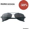 MOMODESIGN occhiali da sole DYNAMIC C1 53 18 135 "CARBON FIBER" M.in Italy CE