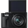Panasonic Fotocamera Digitale Compatta Risoluzione 20,3 MP Sensore MOS Zoom Ottico 30x Registrazione Video in 4K USB-C colore Nero - Lumix DC-TZ99-K