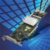 Akozon Connettore Mini SAS SFF 8087 X4, D2616 SAS2108 SATA Raid 6Gbs 512M Cache Array Controller PCI Scheda Baffle Basso Otto Porte SATA Interne