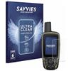 savvies (6 Pezzi Pellicola Protettiva per Garmin GPSMAP 65 Protezione Schermo Trasparente