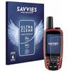 savvies (6 Pezzi Pellicola Protettiva per Garmin Astro 320 Protezione Schermo Trasparente