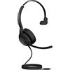 Jabra Evolve2 50 Cuffie Mono cablate con Jabra Air Comfort, USB-C, Ottimizzato per Microsoft Teams, Mono, Evolve2 50