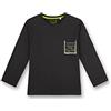 Sanetta Shirt Grün Parte Superiore del Pigiama, Phantom, 140 cm Bambino