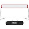 VEVOR Rete da Allenamento per Pallavolo Autoportante, Sistema di Rete Portatile Altezza Regolabile Borsa per Il Trasporto, Allenatore Professionale per Allenamento di Pallavolo per Colpire o Servire