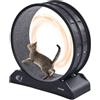 VEVOR Ruota per Esercizi per Gatti Ruota da Corsa Animali Domestici Nero 80 cm