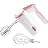 Sencor sbattitore elettrico senza fili SHM 9000WH, frullatore portatile con 3 Velocità, 2 fruste elettriche per montare panna, frullatore a immersione con frusta Inox per creare i tuoi dolci