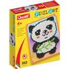 QUERCETTI-Quercetti-0768 Pixel Art Basic Panda, Multicolore, 0768