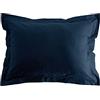 douceur d'intérieur, Federa (50 x 70 cm) Biolina Blu Notte, 100% Cotone Bio