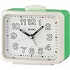Seiko Clocks Seiko UK Limited - EU Sveglia, Bianco & Verde, Standard