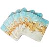Creative Tops - Sottobicchieri con retro in sughero, 10,5 cm, colore: Oro (Confezione da 6)