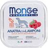Monge & C. SpA Monge Monoproteico Frutta Anatra/Lamponi 150 g Mangime