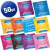 PASANTE - Kit preservativi misti - confezione da 50 Profilattici, 5 per Gusto