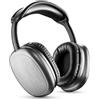 Music Sound - Cuffie Bluetooth MAXI2 - Cuffie Wireless Around Ear Bluetooth 5.0 - Play Time 22h - Charging Time 1,5h - Microfono Integrato - Comandi sul Padiglione e Archetto Regolabile, Nero