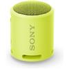 Sony SRS-XB13 Speaker Bluetooth® portatile, resistente con EXTRA BASS™, Giallo Limone